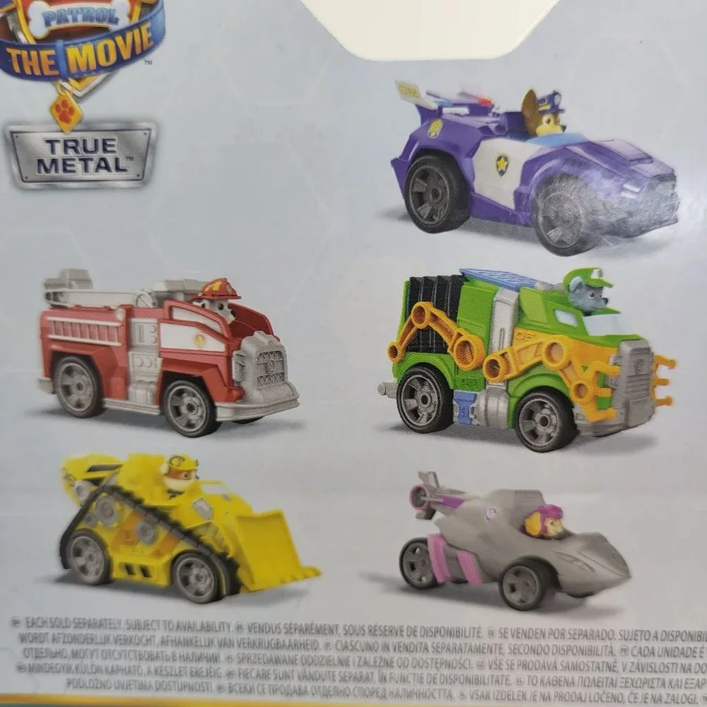Spin Master Paw Patrol The Movie Chase True‎ Metal Diecast Vehicle Nickelodeon